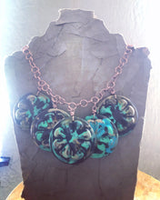 Load image into Gallery viewer, Mixed Media Statement Necklace
