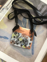 Load image into Gallery viewer, Copper Enamel Statement Necklace