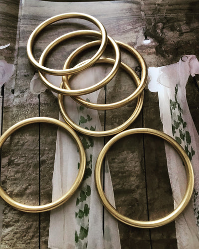Heavy Brass Bracelets