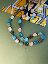 Load image into Gallery viewer, Beaded Necklace with Copper